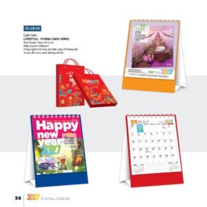 Lịch Để Bàn 2027 VL Mẫu VLLB04 (16 x 24 cm) Cung Cấp Lịch Tết Doanh Nghiệp Hà Nội in logo doanh nghiệp quà tặng Tết tại Quà Tặng Miền Bắc