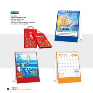 Lịch Bloc 2027 VL Mẫu VLLB06 (29 x 41 cm) Cung Cấp Lịch Tết Doanh Nghiệp Hà Nội in logo doanh nghiệp quà tặng Tết tại Quà Tặng Miền Bắc