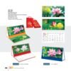 Lịch Bàn Chữ M (Có Note 52 Tuần) 2027 VL Mẫu VLLB13 (24 x 11cm) Cung Cấp Lịch Tết Doanh Nghiệp Hà Nội in logo doanh nghiệp quà tặng Tết tại Quà Tặng Miền Bắc